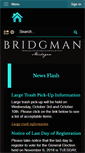 Mobile Screenshot of bridgman.org