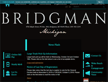Tablet Screenshot of bridgman.org